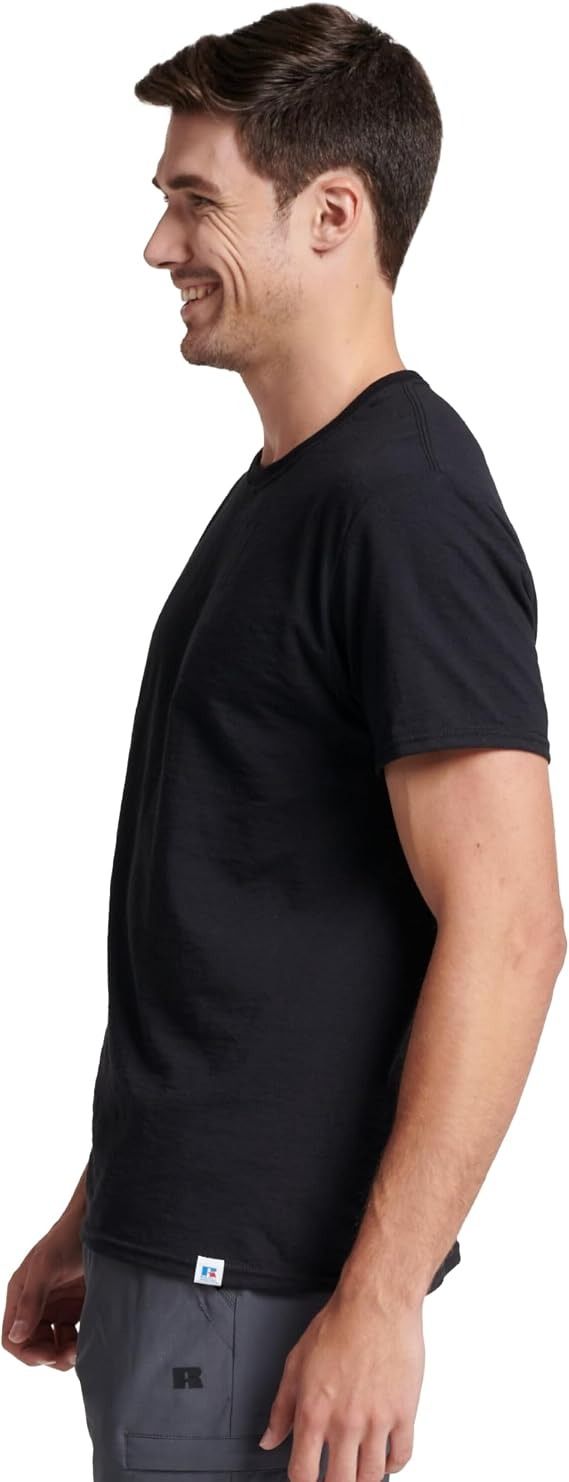 Black Crew Neck T-Shirt image 2